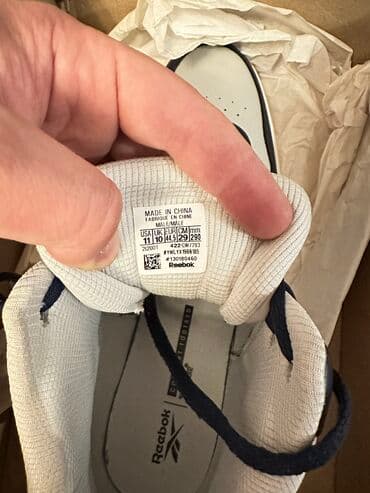 gore tex qadın krossovkaları: Reebok, Ölçü: 44, rəng - Göy, Yeni — 2