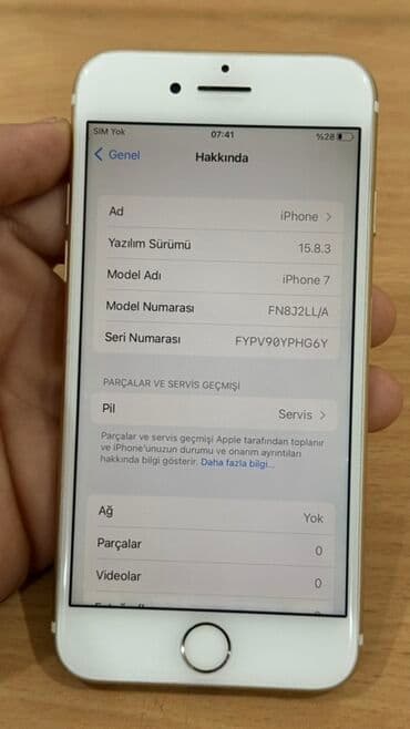 Motorola: IPhone 7, 32 GB, Qızılı, Barmaq izi — 4