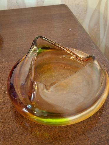 Murano üslubunda dekorativ büllur/şüşə qablar dəsti - Material — 3