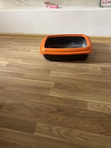 col quşu: Məhsul: Açıq tip pişik tualeti (kum qabı) - Material: Bərk plastik - — 3