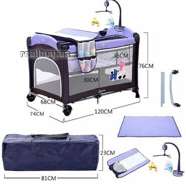 manej carpayı: Cool Baby KDD-970. Həm çarpayı, həm monej, həm də beşik kimi istifadə — 7