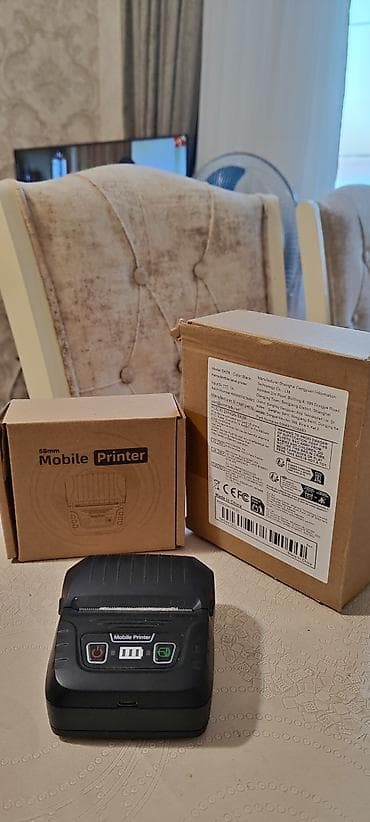 Mobil Termal Printer Yığcam və daşına bilən bu mobil termal printer at lalafo.az Mobil Termal Printer Yığcam və daşına bilən bu mobil termal printer