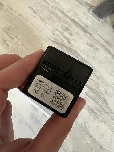 mini wifi router: HD Web Kamera – Model: MW6 - Kompakt, qutu formalı dizayn; USB-C — 2
