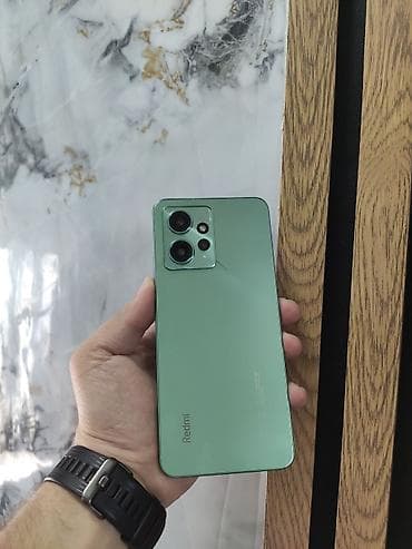 pubg random hesab: Redmi Note 12, 128 GB, rəng - Yaşıl, Zəmanət, Sensor, Barmaq izi — 1