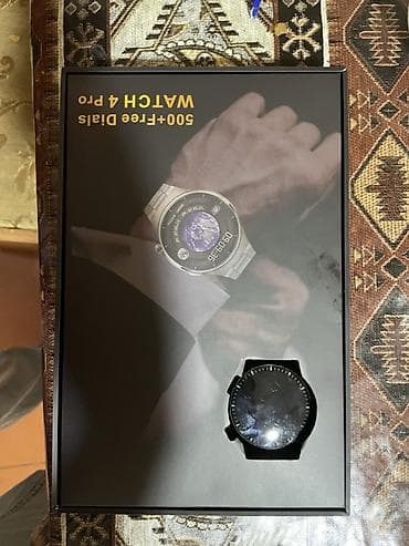 Mobil telefon və aksesuarlar: Smart saat, Sensor ekran, rəng - Qara — 2