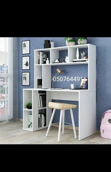 Yazı masası, Yeni, Açılmayan, Laminat, Dördbucaq masa