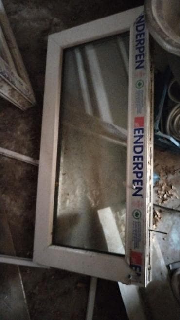 Ölçü 81*37 PVC pəncərə çərçivəsi – Enderpen profilli - Material: PVC — 1