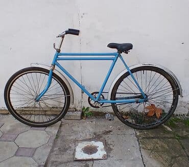 adidas velosiped qiymeti: Şəhər tipli klassik velosiped - Rəng: açıq mavi, ağ metalik palçıq — 1