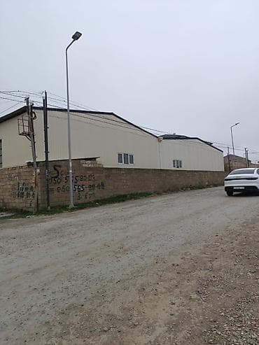 Квартиры: İstehsalat sexi və anbar üçün yararlıdır. İştehsalat üçün kommunal — 2