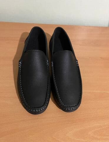 черные мужские мокасины: Qara rəngdə kişi makasinleri. Amerikadan alinib. Gündəlik istifadə və — 1