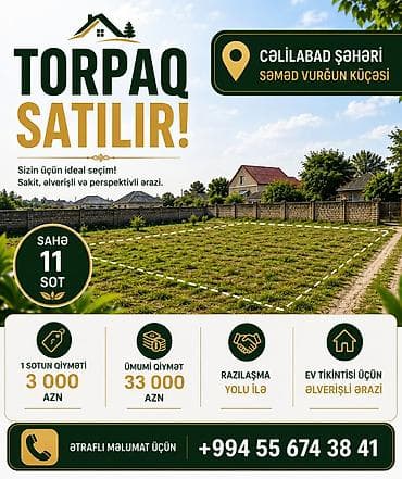 11 sot, Tikinti lalafo.az -da 11 sot, Tikinti