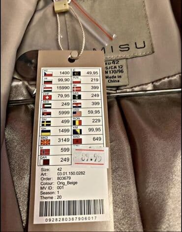 дождевик купить в баку: Плащ, XL, цвет - Бежевый — 1