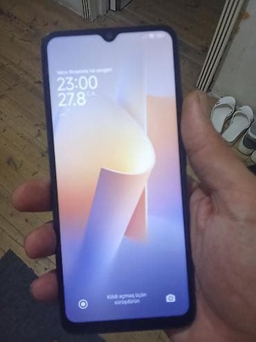 Redmi 12C, 64 GB, rəng - Mavi, Barmaq izi