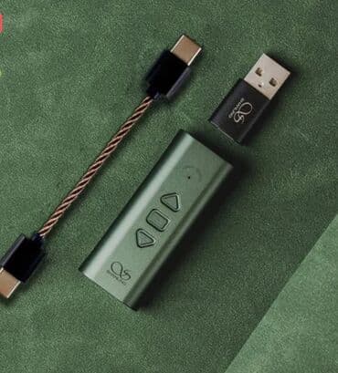səs artırıcı: Shanling UA3 green DAC/Amp Qulaqlıqlar üçün Hi-Fi DAC və — 1