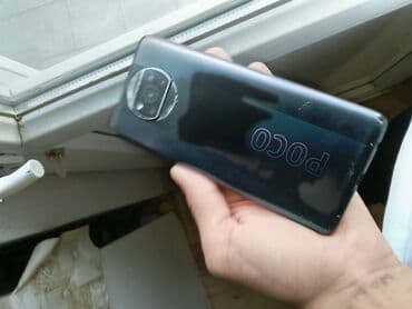 ikinci el poco x3: Poco X3, 128 GB, rəng - Boz, Barmaq izi — 2