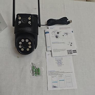 iptv paketleri: SZSINOCAM Wi‑Fi PTZ təhlükəsizlik kamerası + G5 USB oyun siçanı dəsti — 1