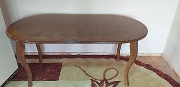 stolustu: Qonaq masası, Açılan, Oval masa — 2