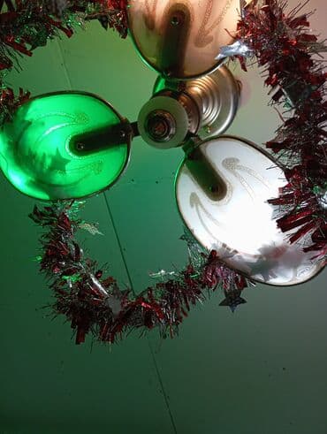 Çılçıraq, 3 lampa, Şüşə