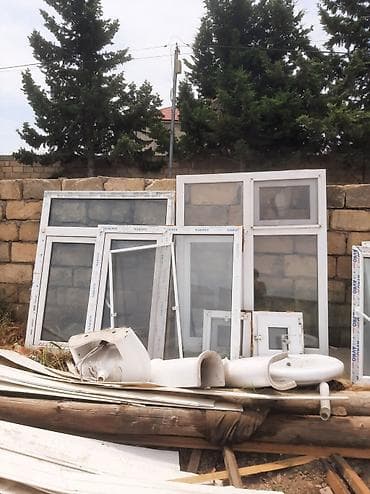 plastik qapi ikinci el: Plastik qapı-pəncərələr çox sayda və ölçüdə var əla vəziyyətdə 2-ci — 4
