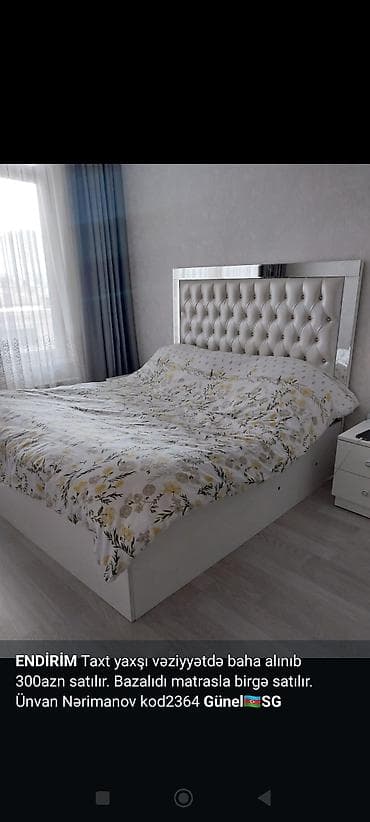 Yataq otağı dəstləri: İkinəfərlik çarpayı, Tumba — 1