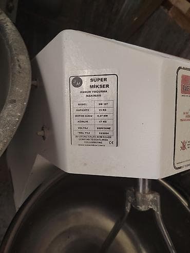 Аренда оборудования: Akberoğlu və Süper Mikser markalı xəmir yoğuran aparatlar 1) — 4