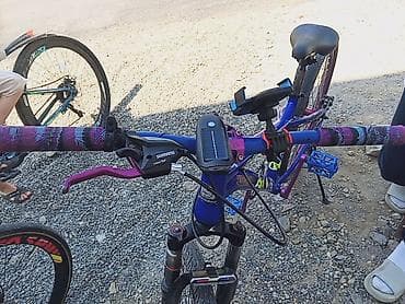 velo satış: Texniki xüsusiyyətlər: - Çərçivə: Möhkəm MTB tipli, mavi-bənövşəyi — 1