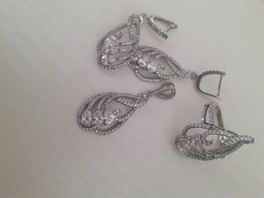 gümüş dəstlər instagram: Dəstə daxildir: Üzük, Sırğa, Kulon, Gümüş, 925 Əyar — 1