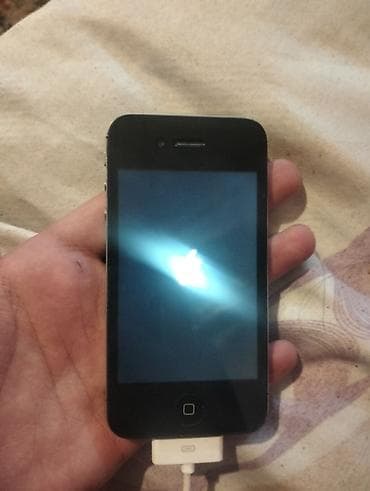 iphone 4 qiyməti: IPhone 4, 16 GB, Qara, Qırıq — 1