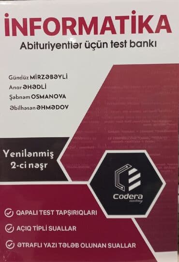 azerbaycan dili 8 ci sinif metodik vəsait cavablari: İNFORMATİKA CODERA SALAM ŞƏKİLDƏ GÖRDÜYÜNÜZ KİTABI ƏLDƏ ETMƏK ÜÇÜN — 1