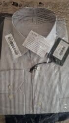 kişilər üçün kətan köynəklər: Köynək, L, rəng - Ağ — 6