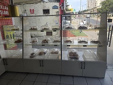 Mağaza vitrin dəstləri – şüşəli piştaxtalar - İstifadə sahəsi: çörək — 3