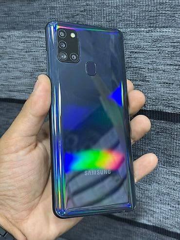 Samsung Galaxy A21S, 64 ГБ, цвет - Черный, Две SIM карты — 2