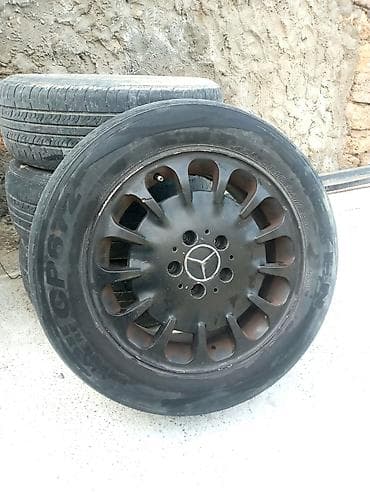 диски на мерс 140: Колесо Mercedes-Benz 225 / 60 / R 16, 5 Болтов — 3