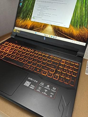 Acer: Yeni Acer Nitro, 16 ", AMD Ryzen 9, 512 GB, Ünvandan götürmə, Rayonlara çatdırılma, Ödənişli çatdırılma — 7
