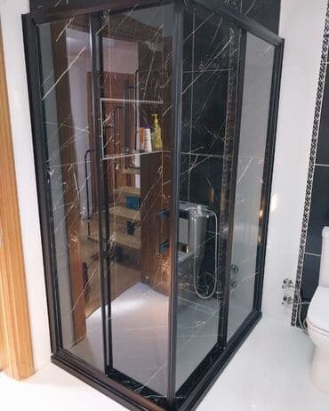 duş kabin satışı: Yeni Üstü açıq kabina, Künc üçün, Pulsuz çatdırılma — 2