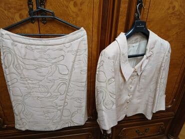 велюровые женские костюмы: Zərif qadın kostyumu – 2 hissə: - Rəng: açıq şampan/boz çalarlı pastel — 3