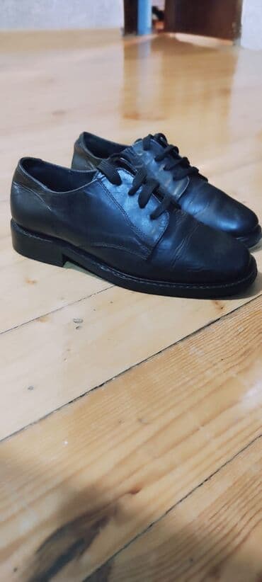 Təmiz Dəri Ayaqqabı Satılır 37 razmer Moskvadan Alınıb az istifade — 1