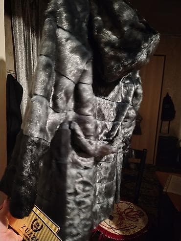 atlas kofta: Zuzzi brendinin xəz palto modeli heç istifadə olunmayıb geyinilməyib — 3