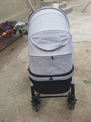 uşaq üçün yelencek: Çıxarıla bilən beşikli araba — 2