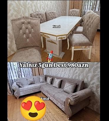 Masa və oturacaqlar