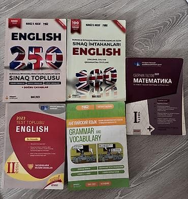 İngilis dili Testlər 11-ci sinif, 1-ci hissə, 2024 il