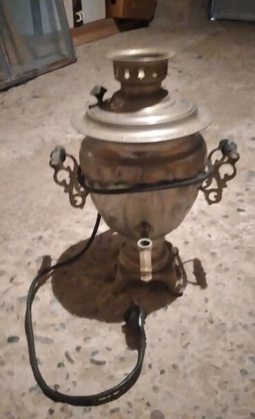 çay termosu: Samavar tok tenlə — 2