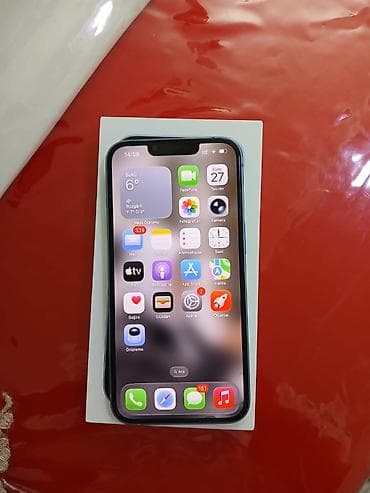 iphone 14 pro max qiyməti: IPhone 14, 128 GB, Blue Titanium, Sənədlərlə — 4