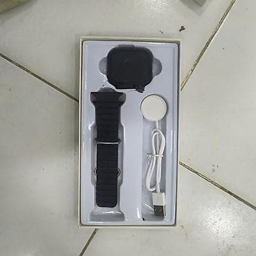Yeni, Smart saat, Sensor ekran, rəng - Qara — 2