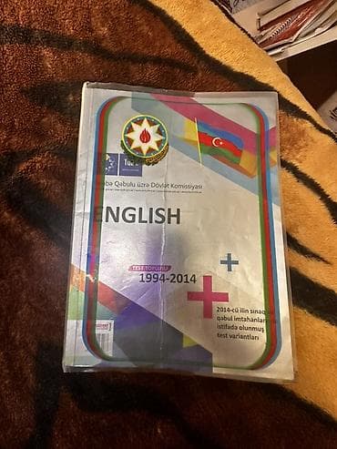 ingilis dili: Tam yararlıdır istifadəyə Məhsul: İngilis dili test toplusu (TQDK/DİM) — 1