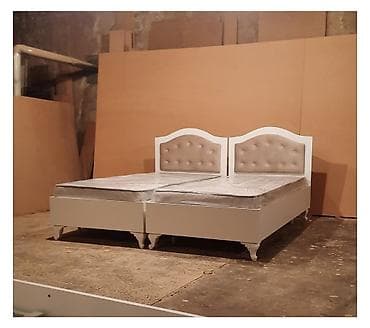 Мебель для дома: Односпальная кровать, Без матраса, Без выдвижных ящиков — 6