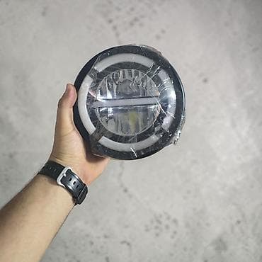Motosiklet üçün dəyirmi LED farası wrangler - Korpus: mat qara at lalafo.az Motosiklet üçün dəyirmi LED farası wrangler - Korpus: mat qara