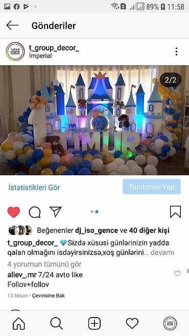 neftçilərdə 3 otaqlı evlər: Dekorlar və bəzəklər — 5