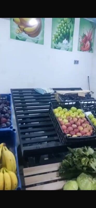 Чай, кофе, напитки: Məhsul: meyvə-tərəvəz üçün stend polka. Vitrin 1 ci (1m20s - 1m5s ) — 2