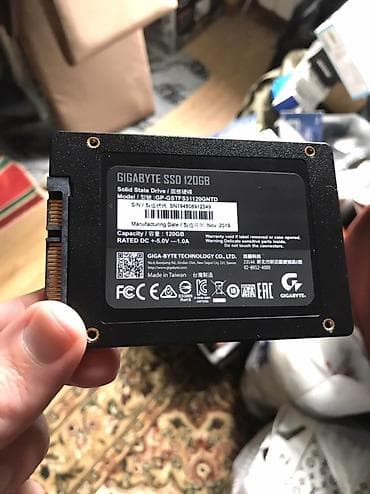 rx 580 8 gb: Daxili SSD disk Gigabyte, 120 GB, 2.5" — 1